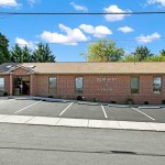 Exterior view of the dental office building and main entrance