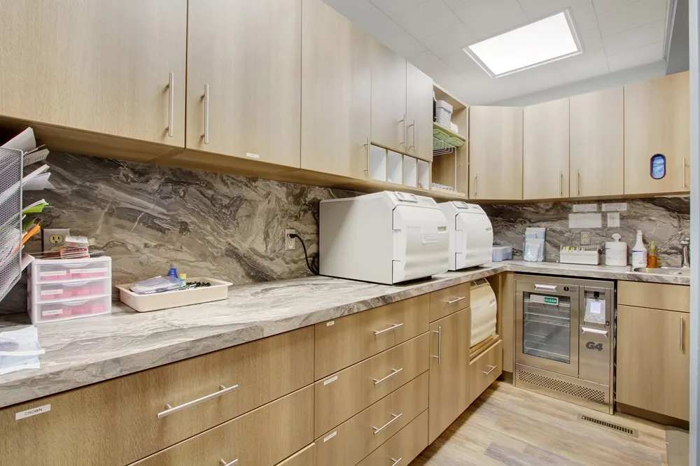 Interior view of Littlestown Dental