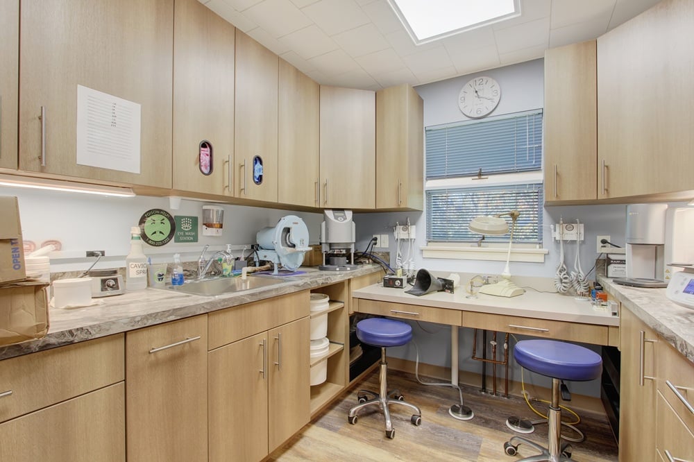 Interior view of Littlestown Dental